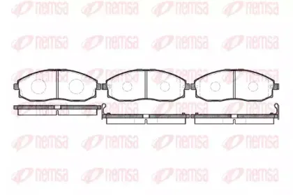 Комплект тормозных колодок, дисковый тормоз KAWE купить